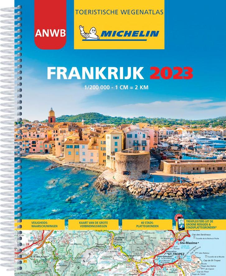 FRANKRIJK 20597 ANWB 2023 ATLAS / Michelin Atlassen, Boeken, Reisgidsen, Gelezen, Verzenden