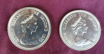 Maurice. 25, 50 Rupees 1975 (Sans Prix de Réserve) beschikbaar voor biedingen