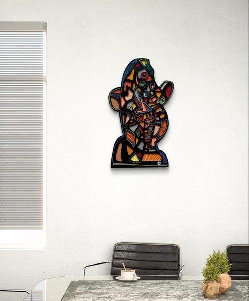 Andrzej Gudanski (1979) - Relief, Multi-man XL, Antiek en Kunst, Kunst | Schilderijen | Modern