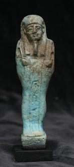 Oude Egypte, late periode Keramiek Shabti - 10.4 cm  (Zonder