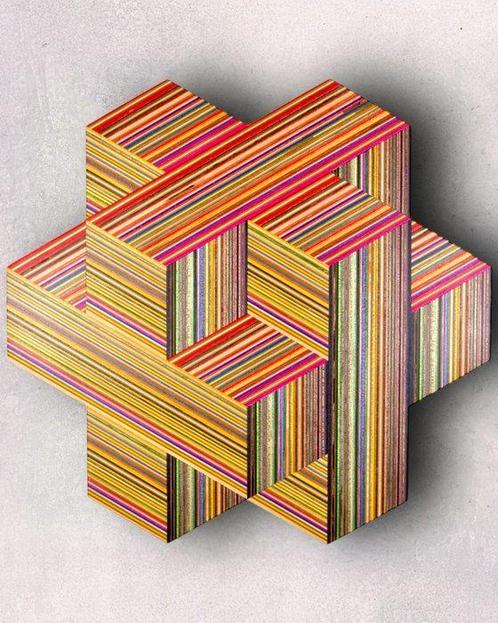 Danilo Nedi - Focused Skateboard Woodworks - Positively, Antiek en Kunst, Kunst | Designobjecten
