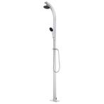 vidaXL Buitendouche 215 cm aluminium, Verzenden, Nieuw