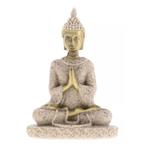 Mini Boeddha Beeld - Decor Miniatuur Ornament Zandsteen, Nieuw, Verzenden