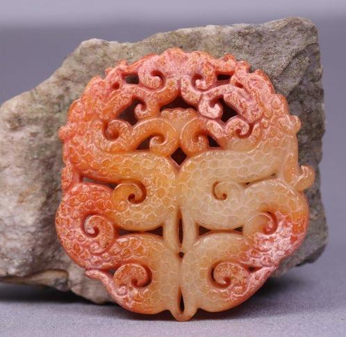 Groupe serpentine Sculptures chinoises traditionnelles en, Antiek en Kunst, Antiek | Speelgoed