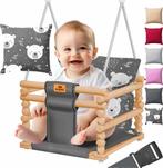 KIDIZ® Babyschommel - Kinderschommel - Baby Swing - Grijs, Verzenden, Nieuw