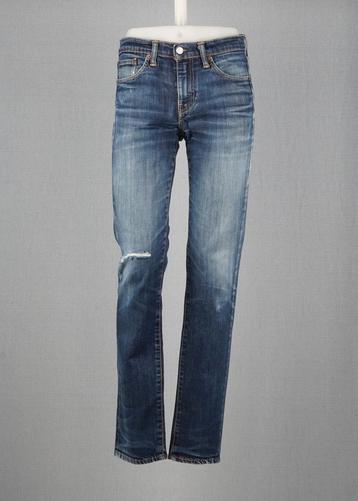 Vintage Skinny Levis 511 Blue size 28 / 31 for Unisex, Ophalen of Verzenden