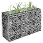 vidaXL Gabion plantenbak verhoogd 90x30x60 cm gegalvaniseerd, Verzenden, Nieuw