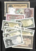 Spanje. - 14 banknotes - various dates  (Zonder