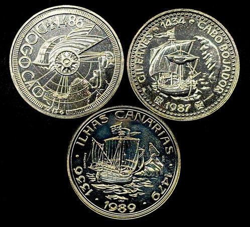 Portugal. 100 Escudos Diogo Cão, 100 Escudos Gil Eanes e 100, Postzegels en Munten, Munten | Europa | Niet-Euromunten
