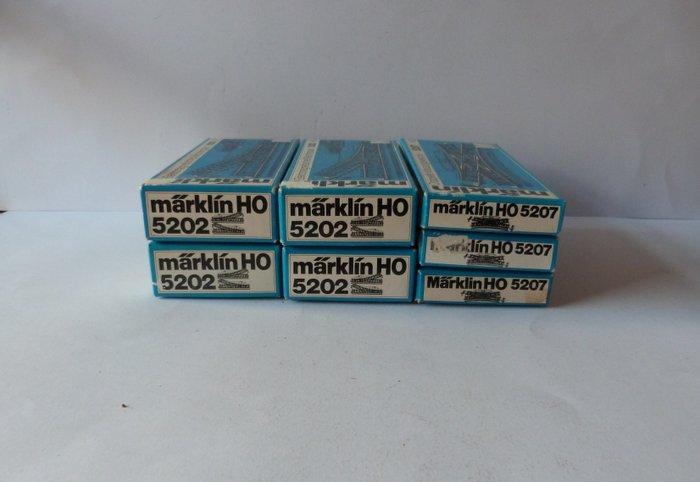 Märklin H0 - 5202/5207 - Modeltreinsporen (11) - 11 Wissels, Hobby en Vrije tijd, Modeltreinen | H0