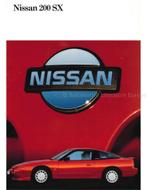 1989 NISSAN 200SX BROCHURE DUITS