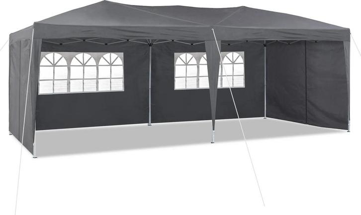 CLIPOP Opvouwbare paviljoen, 3x6 feesttent, UV-beschermende, Tuin en Terras, Overige Tuin en Terras, Verzenden