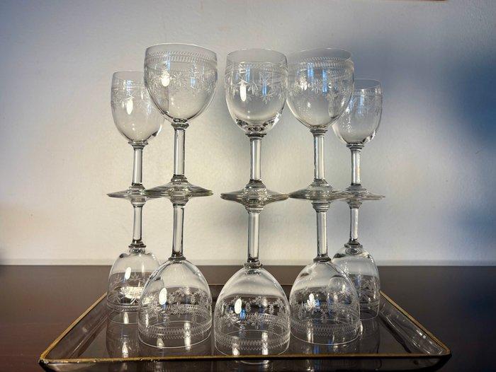 Baccarat, attributed - Bar (11) - Kristal, Antiek en Kunst, Antiek | Glaswerk en Kristal