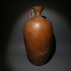 Égypte ancienne Poterie Vase à anse. 30,5 cm de hauteur., Verzamelen