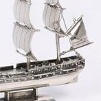 Zeilboot - Miniatuur beeldje - .835 zilver