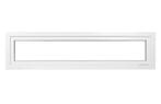 PVC raam kiep b200xh50 cm wit, Nieuw, Dubbelglas, Ophalen of Verzenden, 160 cm of meer