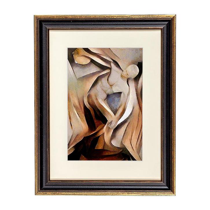 Fotolijst Venice Zwart/Goud 30x30 cm, Huis en Inrichting, Woonaccessoires | Lijsten, Verzenden