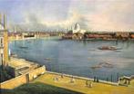 Scuola Italiana (XX), After Canaletto - The Thames and the, Antiek en Kunst