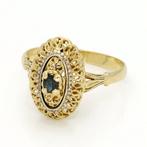 Bague - 18 carats Or jaune - Saphir