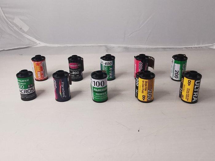 Agfa, Fuji, Kodak, Polaroid 10 x 35mm expired Ongebruikte, Audio, Tv en Foto, Fotocamera's Analoog