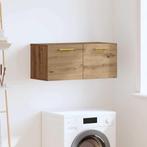 vidaXL Wandkast artisanaal eikenkleurig 80 x 36.5 x 35 cm, Verzenden, Nieuw