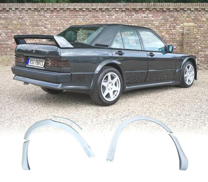 ÉLARGISSEURS D’AILES ARRIÈRE MERCEDES 190 W201 83-87 LOOK EV, Auto-onderdelen, Carrosserie, Verzenden