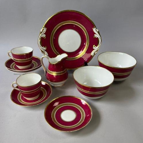 Service à thé (10) - Rare Antique English Tea Service, Antiek en Kunst, Antiek | Glaswerk en Kristal