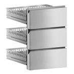 Ladenset | SOFTLINE Koelwerkbanken (600mm) | RVS | 3 Laden, Verzenden, Nieuw in verpakking