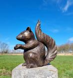 Beeldje - A lifelike bronze squirrel - Brons