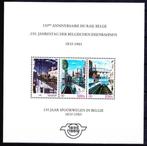 Belgique - Collection des meilleurs timbres ferroviaires