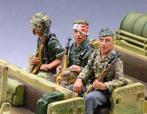 King & Country  - Speelgoed modelkit WS054 - WW2 - 3 SEATED, Nieuw