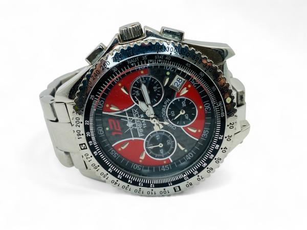 Veiling - Uniek: Firefox | Aviator Chronograph, Handtassen en Accessoires, Horloges | Heren