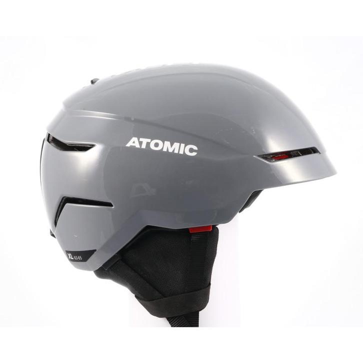 64 65 skihelm/snowboardhelm ATOMIC SAVOR R, Grey/black, Air, Sport en Fitness, Skiën en Langlaufen, Ski, Overige typen, Gebruikt