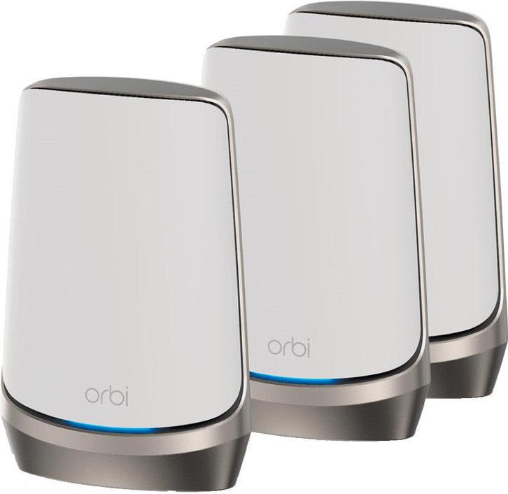 Netgear Orbi mesh wifi 6E RBKE963 3-pack Routers, Computers en Software, Netwerk switches, Verzenden