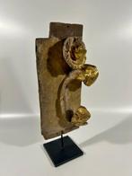 Snijwerk, Talla floral dorada. S.XVIII - 40 cm - Hout, Goud,