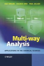 Multi-Way Analysis 9780471986911, Age K. Smilde, Rasmus Bro, Verzenden