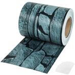 tectake PVC privacyfolie met bevestigingsclips - 70 m, leist, Tuin en Terras, Verzenden, Nieuw