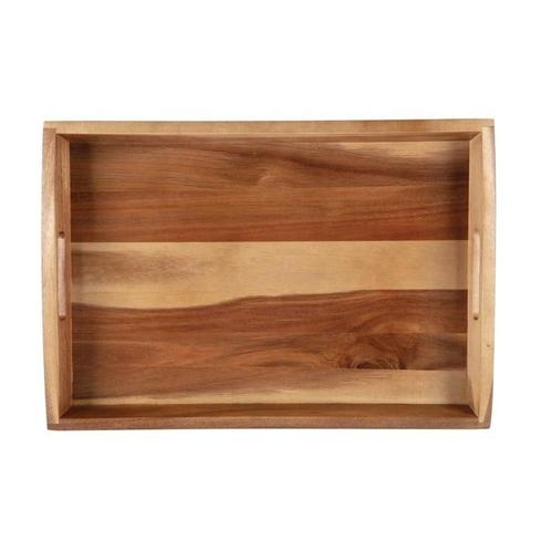 Dienblad | Acaciahout |  510x350x70(h)mm Olympia, Zakelijke goederen, Horeca | Keukenapparatuur, Nieuw in verpakking, Verzenden