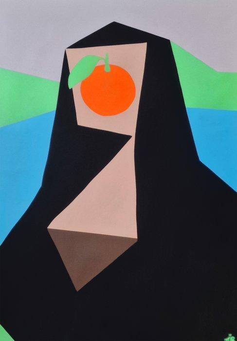 FÜR (1978) - Mona C - XL Size - (We Spray) NOT a PRINT, Antiek en Kunst, Kunst | Schilderijen | Modern