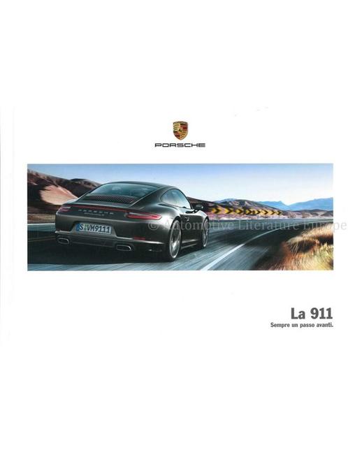 2018 PORSCHE 911 CARRERA | 911 TARGA HARDCOVER BROCHURE, Boeken, Auto's | Folders en Tijdschriften