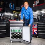 Datona Gereedschapswagen met koelkast - Datona - Mat zwart, Doe-het-zelf en Bouw, Ophalen of Verzenden, Nieuw