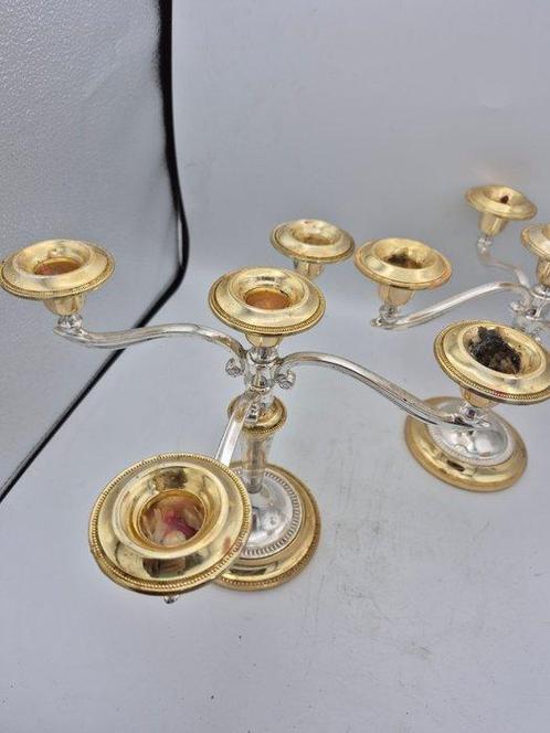 Kaarsenhouder (2) - Metaal, Antiek en Kunst, Curiosa en Brocante