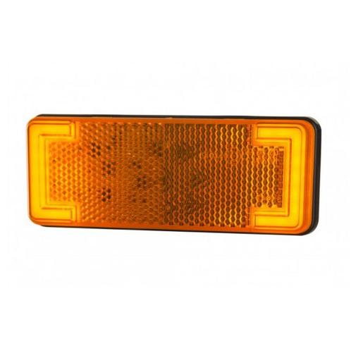 Horpol LED Zijmarkering Oranje 12-24V NEON-look Zijkant LD 2, Auto-onderdelen, Verlichting, Ophalen of Verzenden