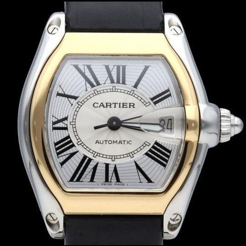 Cartier Roadster 2510 uit 2009, Handtassen en Accessoires, Horloges | Heren, Verzenden