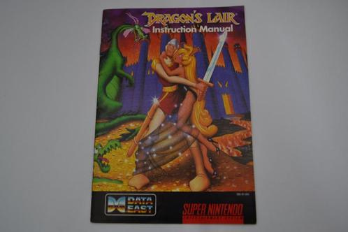 Dragons Lair (SNES USA MANUAL), Games en Spelcomputers, Spelcomputers | Nintendo Consoles | Accessoires