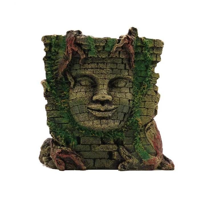 Boeddha muur/ Aquariumdecoratie As-285 (Aquarium decoratie), Dieren en Toebehoren, Vissen | Aquaria en Toebehoren, Gevuld zeewateraquarium