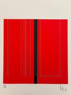 Luc Peire - Senza titolo (composizione astratta)