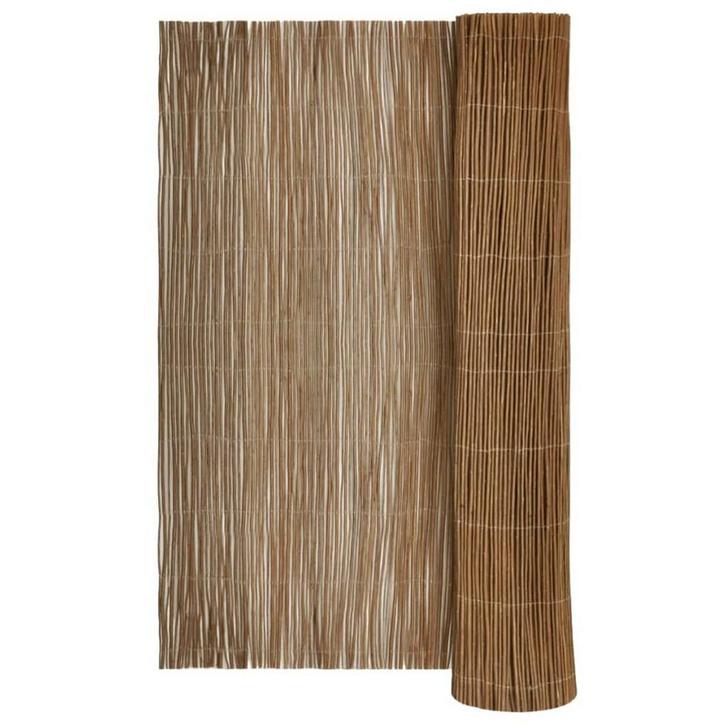 Bruine Wilgen Schutting 140x500cm | OP = OP | 55% Korting, Tuin en Terras, Tuinschermen, Nieuw, Overige materialen, 100 tot 150 cm