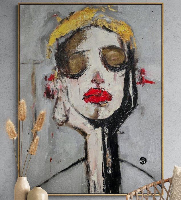 Arvydas Gaiciunas (Retne) - Kla N-33 – Abstract, Antiek en Kunst, Kunst | Schilderijen | Modern