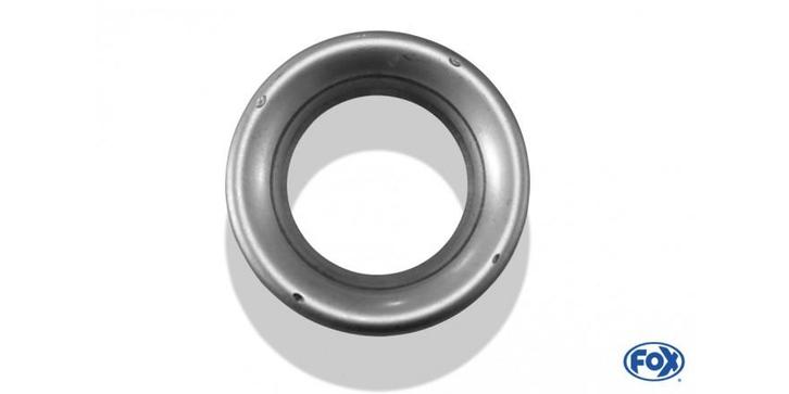 FOX Verhoogde dop voor eindpijp rond Ø80mm - gat: 45mm, Auto-onderdelen, Uitlaatsystemen, Nieuw, Verzenden